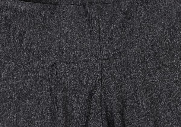 ISSEY MIYAKE PERMANENTE Charcoal Marble Stretch Skirt Size M