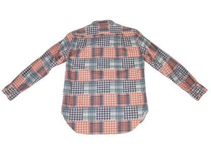 Papas+ Crazy Check Print Cotton Shirt Multi Size S