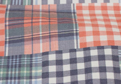 Papas+ Crazy Check Print Cotton Shirt Multi Size S