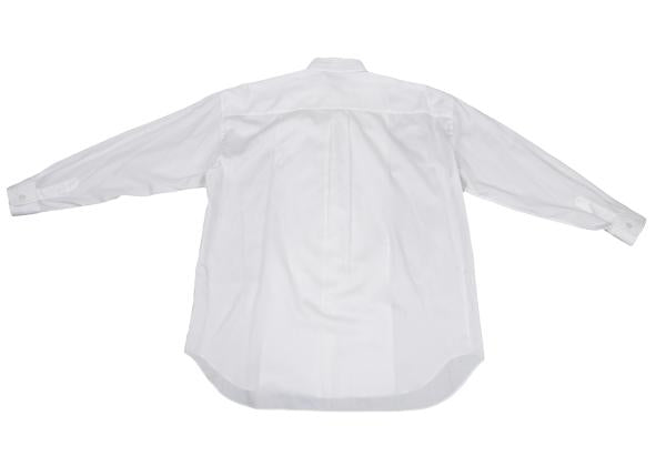 ISSEY MIYAKE MEN Cotton Pintuck Stand Shirt White Size M