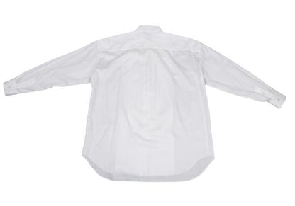 ISSEY MIYAKE MEN Cotton Pintuck Stand Shirt White Size M