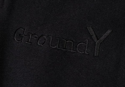 Ground Y x NEW ERA 24SS Logo Sweatpants Black Size XL