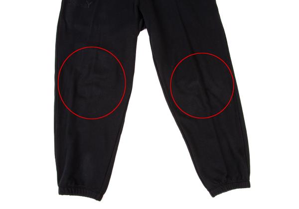 Ground Y x NEW ERA 24SS Logo Sweatpants Black Size XL