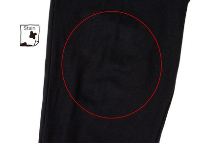 Ground Y x NEW ERA 24SS Logo Sweatpants Black Size XL