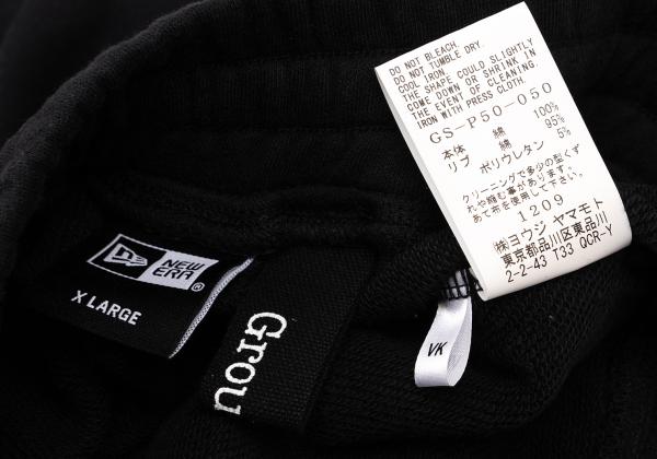 Ground Y x NEW ERA 24SS Logo Sweatpants Black Size XL