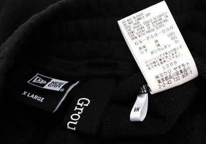Ground Y x NEW ERA 24SS Logo Sweatpants Black Size XL
