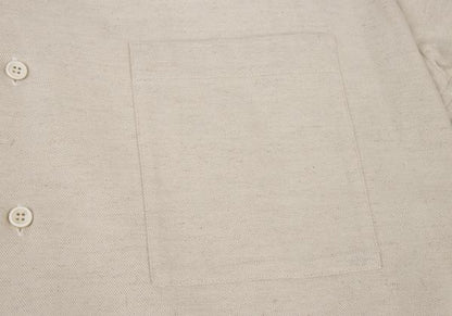 Yohji Yamamoto POUR HOMME 20SS Patch Shirt Ivory Size 3