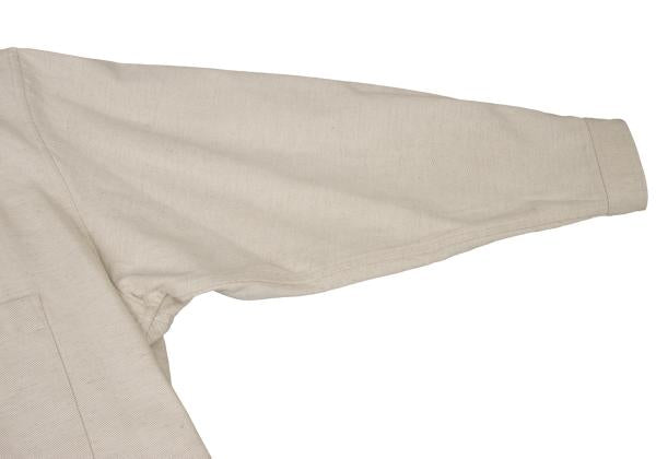 Yohji Yamamoto POUR HOMME 20SS Patch Shirt Ivory Size 3