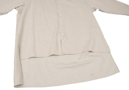 Yohji Yamamoto POUR HOMME 20SS Patch Shirt Ivory Size 3