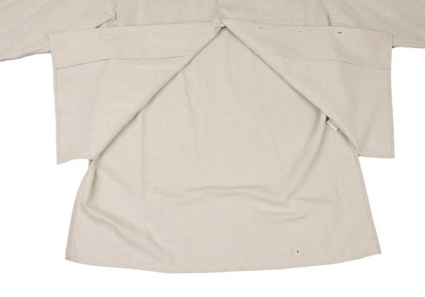 Yohji Yamamoto POUR HOMME 20SS Patch Shirt Ivory Size 3