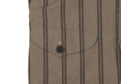 NOUSAN 22SS Striped Reversible Vest Brown Size L