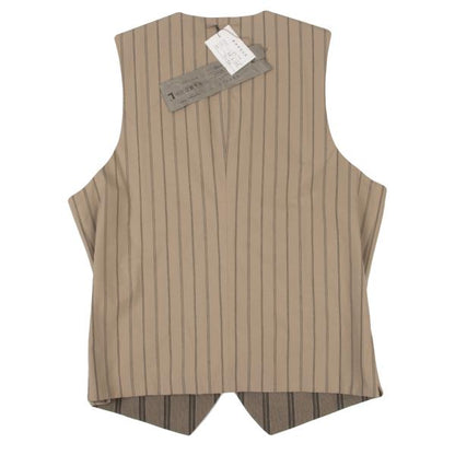 NOUSAN 22SS Striped Reversible Vest Brown Size L