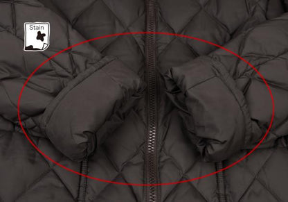 Mademoiselle NON NON Quilted Down Jacket Size M