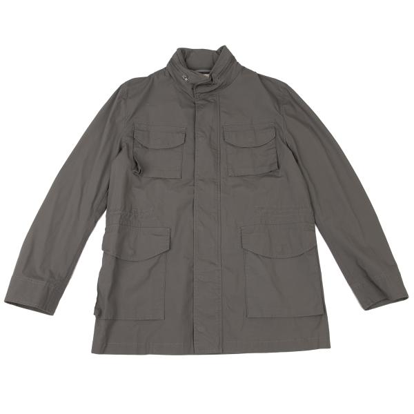 Papas Charcoal M65 Packable Hood Military Jacket Size M