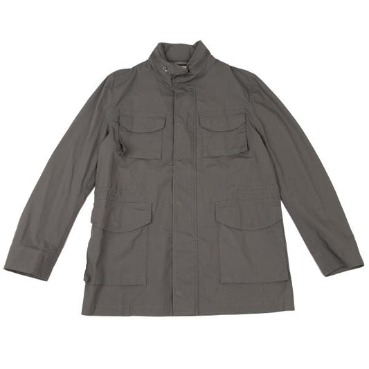 Papas Charcoal M65 Packable Hood Military Jacket Size M