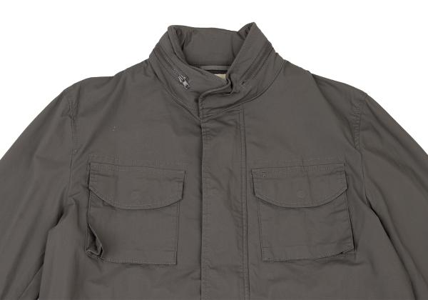 Papas Charcoal M65 Packable Hood Military Jacket Size M