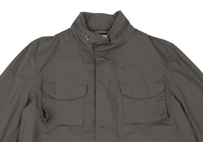 Papas Charcoal M65 Packable Hood Military Jacket Size M