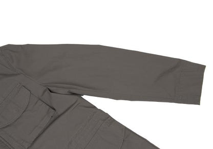 Papas Charcoal M65 Packable Hood Military Jacket Size M