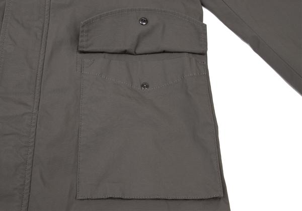 Papas Charcoal M65 Packable Hood Military Jacket Size M