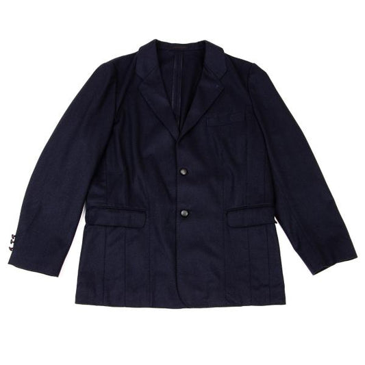 Papas Navy Wool Covered Button Jacket Size M