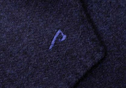 Papas Navy Wool Covered Button Jacket Size M