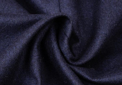 Papas Navy Wool Covered Button Jacket Size M