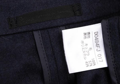 Papas Navy Wool Covered Button Jacket Size M