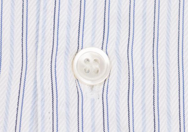 COMME des GARCONS HOMME DEUX Sleeve Check Shirt Blue Size S