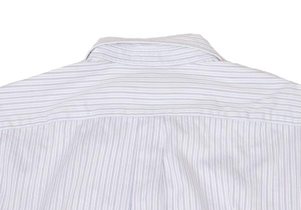 COMME des GARCONS HOMME DEUX Sleeve Check Shirt Blue Size S