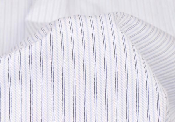 COMME des GARCONS HOMME DEUX Sleeve Check Shirt Blue Size S