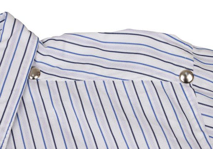 COMME des GARCONS HOMME DEUX Rivet Detail Shirt Blue Size M