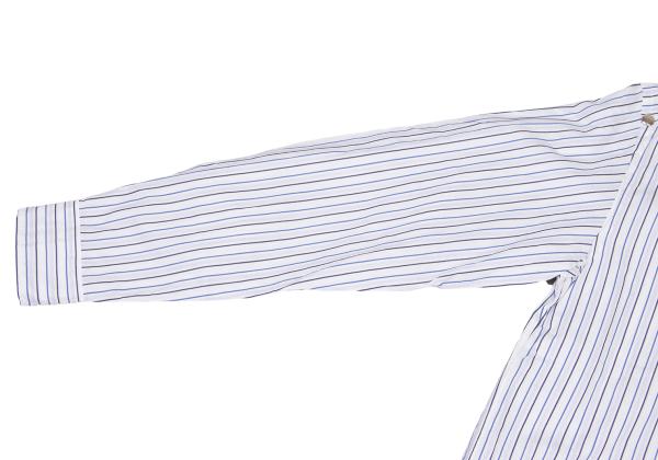 COMME des GARCONS HOMME DEUX Rivet Detail Shirt Blue Size M
