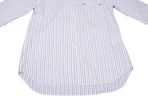 COMME des GARCONS HOMME DEUX Rivet Detail Shirt Blue Size M