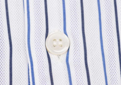 COMME des GARCONS HOMME DEUX Rivet Detail Shirt Blue Size M