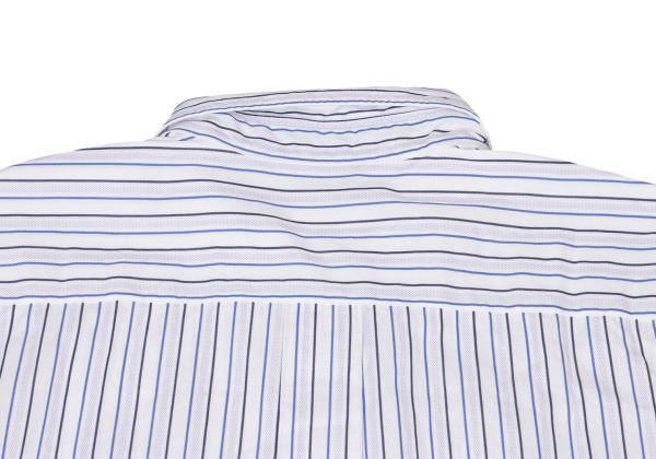 COMME des GARCONS HOMME DEUX Rivet Detail Shirt Blue Size M