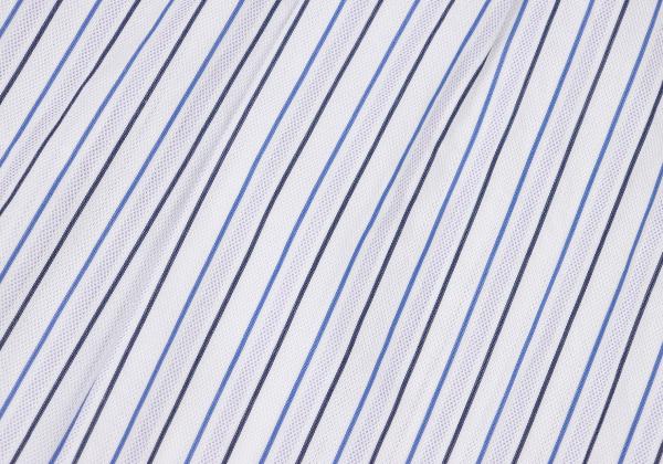 COMME des GARCONS HOMME DEUX Rivet Detail Shirt Blue Size M