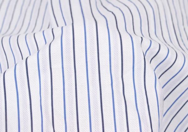 COMME des GARCONS HOMME DEUX Rivet Detail Shirt Blue Size M
