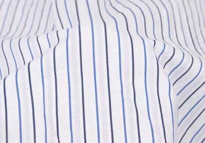 COMME des GARCONS HOMME DEUX Rivet Detail Shirt Blue Size M