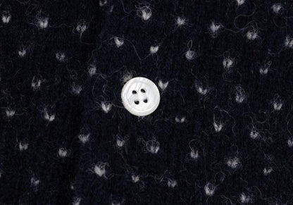 COMME des GARCONS HOMME Fair Isle Knit Shirt White Size M