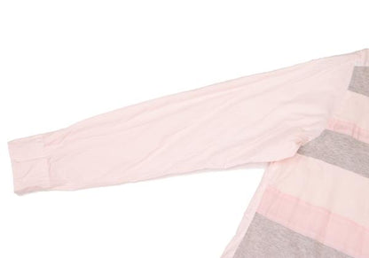 COMME des GARCONS HOMME Mixed Fabric Shirt Pink Size M