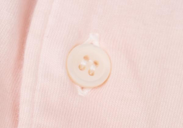 COMME des GARCONS HOMME Mixed Fabric Shirt Pink Size M