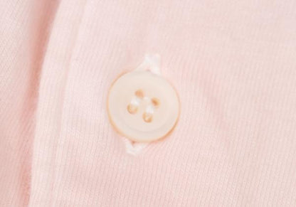 COMME des GARCONS HOMME Mixed Fabric Shirt Pink Size M