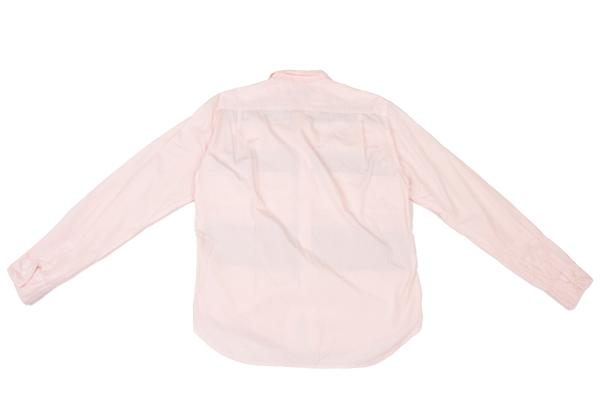 COMME des GARCONS HOMME Mixed Fabric Shirt Pink Size M