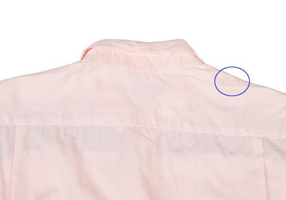 COMME des GARCONS HOMME Mixed Fabric Shirt Pink Size M