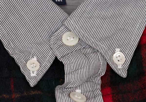 COMME des GARCONS HOMME Felted Check Multi Shirt Size M