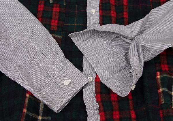 COMME des GARCONS HOMME Felted Check Multi Shirt Size M