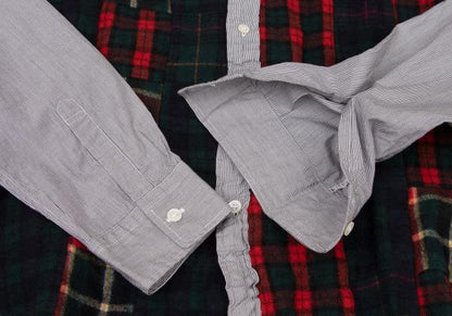 COMME des GARCONS HOMME Felted Check Multi Shirt Size M