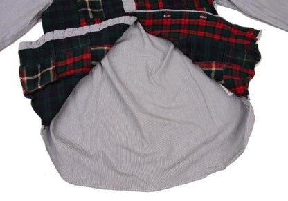 COMME des GARCONS HOMME Felted Check Multi Shirt Size M
