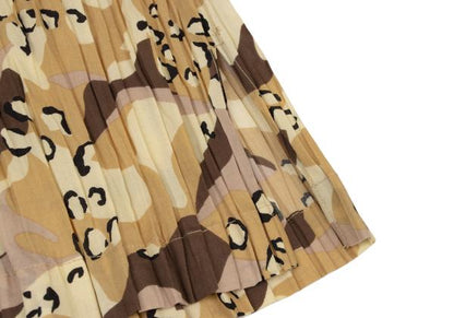 ISSEY MIYAKE MEN Poly Camo Pleated Shirt Size L