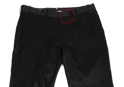 Y's Stretch Tapered Pants Black Size 38